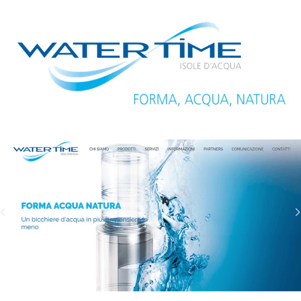 Restyling dell’immagine e nuovo sito per Water Time