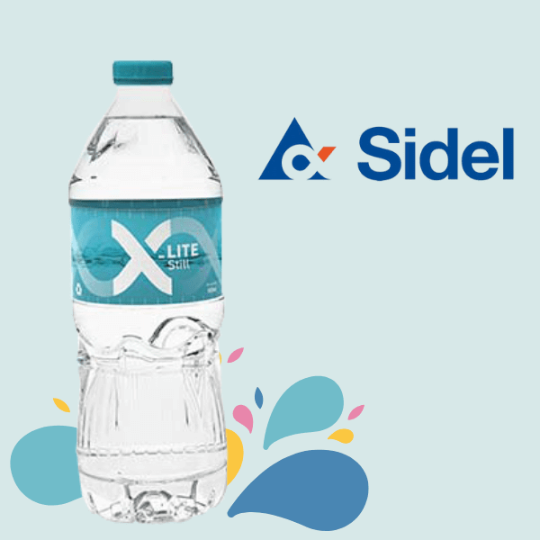 X-LITE Still di SIDEL la bottiglia in plastica ultraleggera per l’acqua liscia