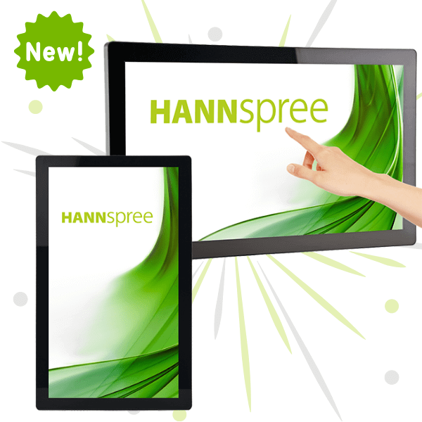 HANNspree aggiorna la gamma di Monitor Open Frame a tecnologia touch