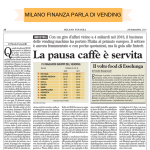 Un articolo di Milano Finanza analizza il settore del Vending