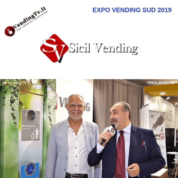 Expo Vending Sud 2019. Intervista con Tito Alescio della Sicil Vending