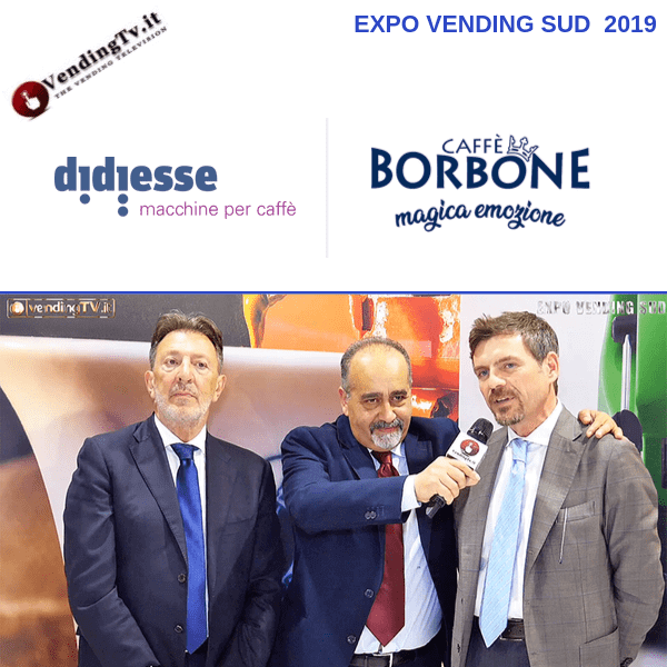 Expo Vending Sud 2019. Intervista allo stand Didiesse – Caffè Borbone