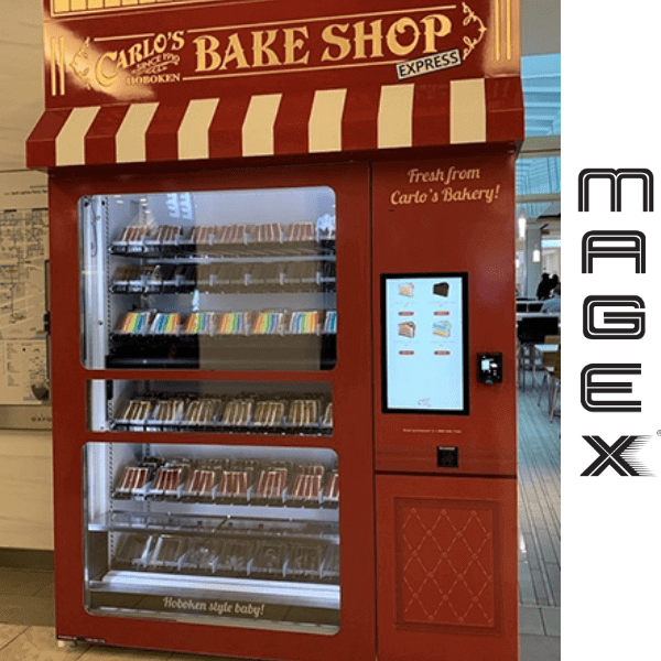 Il “Boss delle Torte” sceglie Magex per la sua cake vending machine