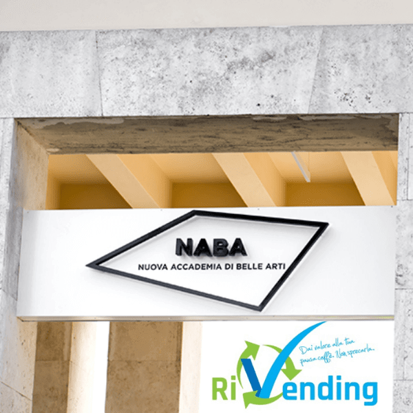 NABA, il primo ateneo lombardo che aderisce al progetto RiVending