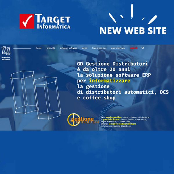 Nuovo sito istituzionale TargetInformatica.it e portale GDVending.it