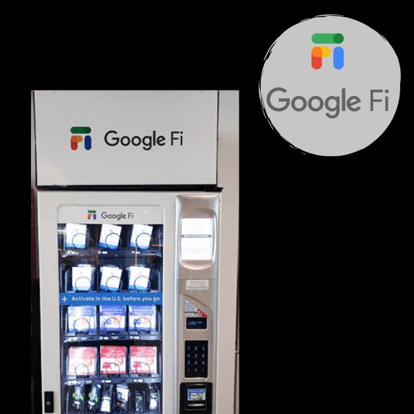 Negli aeroporti USA arrivano le Google Fi vending machine