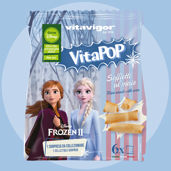 Vitavigor dedica i suoi VitaPop al film d’animazione “Frozen 2”