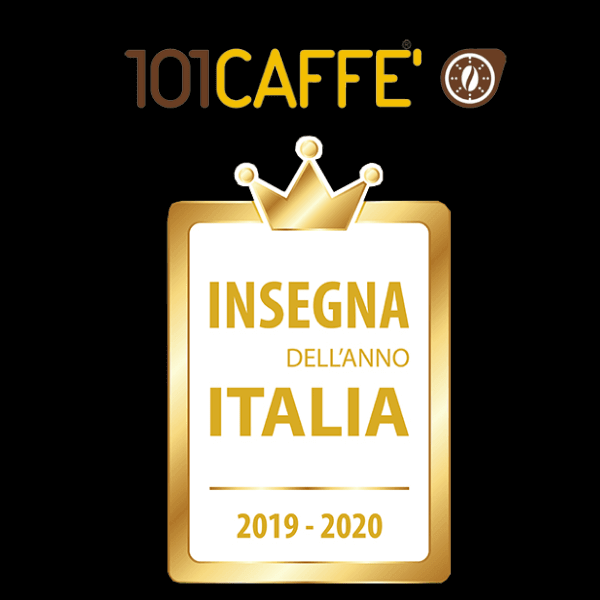101CAFFE’ premiato Insegna dell’Anno Italia 2019-2020