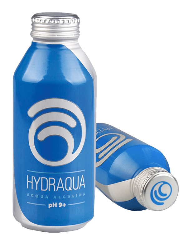 Hydraqua, la prima acqua alcalina in lattina riciclabile
