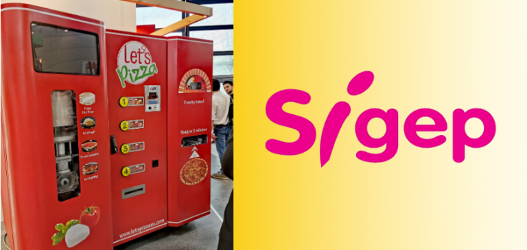 Let’s Pizza: a Sigep la vending machine che prepara una pizza in 3 minuti
