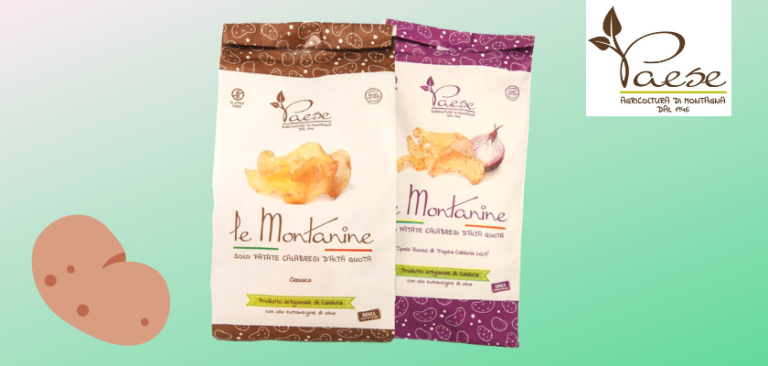 Le Montanine: patatine made in Calabria in uno snack