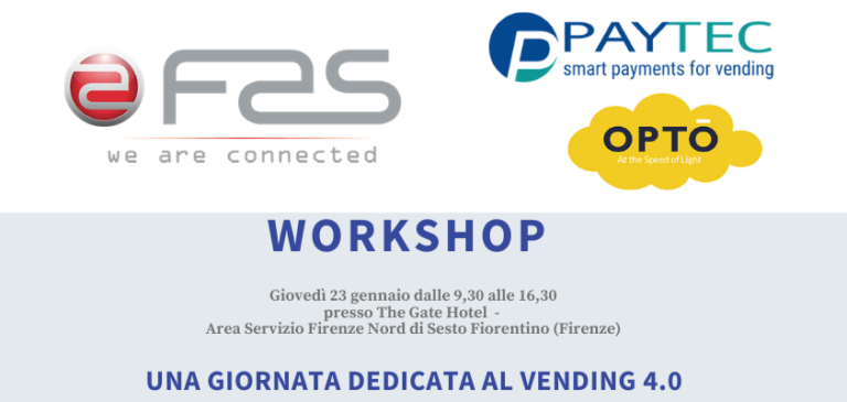 FAS e PAYTEC. Il 23 gennaio un workshop per parlare di Smart Vending