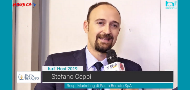 HorecaTv.it. Intervista a Host 2019 con Stefano Ceppi di Pasta Berruto