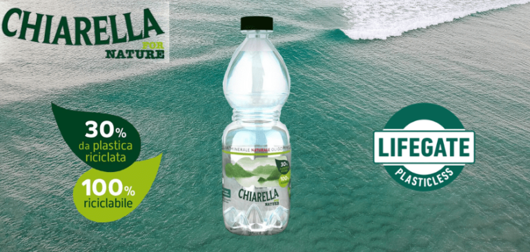 Chiarella for Nature sostiene il progetto europeo LifeGate PlasticLess®