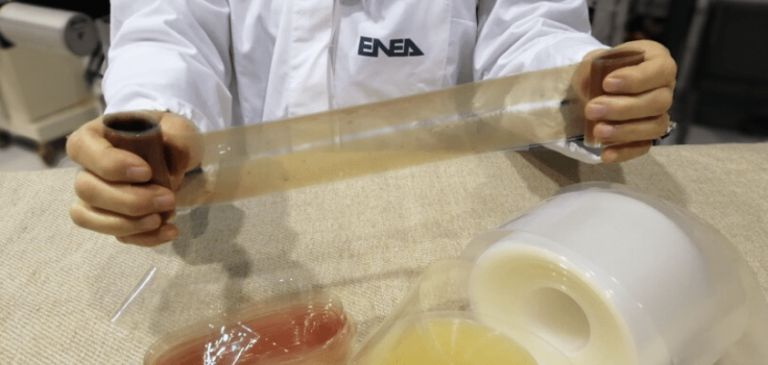 Da ENEA biopellicole intelligenti per il packaging alimentare