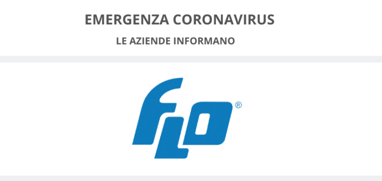 Emergenza Coronavirus. Le aziende informano: FLO SpA