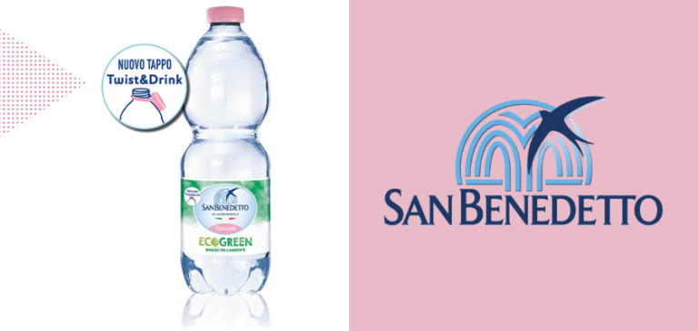 San Benedetto lancia Twist&Drink il tappo attaccato alla bottiglia