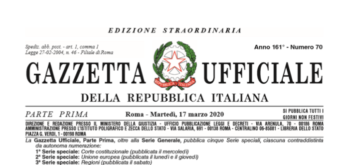 cura italia