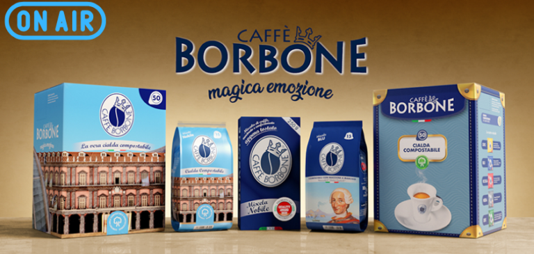 Caffè Borbone torna in comunicazione e lancia quattro nuovi spot