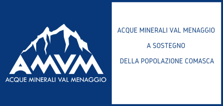 Acqua Minerali Val Menaggio sostiene i Comuni del territorio comasco