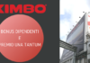 KIMBO aumenta il contributo economico per i dipendenti e stanzia un bonus una tantum