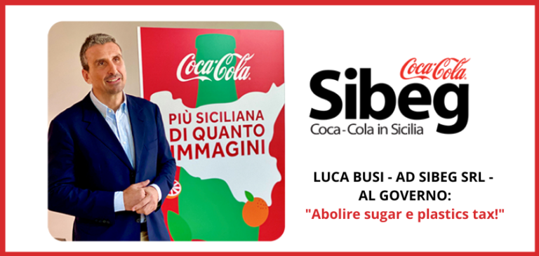 Luca Busi – AD Sibeg Coca-Cola Sicilia al governo: abolire sugar e plastics tax