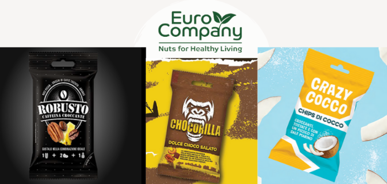 Da Eurocompany tre snack salutari e gustosi: Robusto, Chocorilla e Crazy Cocco