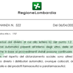 La Regione Lombardia fa retro front: da oggi riparte il servizio vending