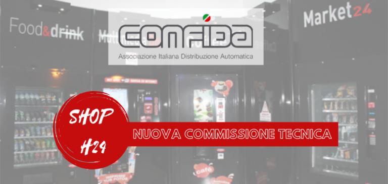 Sono entrate in CONFIDA 36 aziende che gestiscono distributori automatici h24