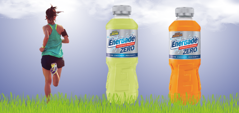 Energade Zero, il gusto di sempre senza zuccheri aggiunti