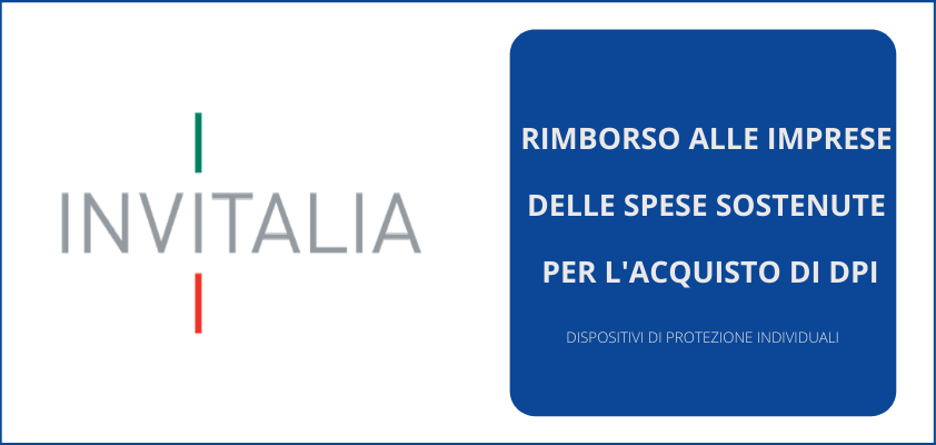 Aperte le prenotazioni per il rimborso delle spese effettuate per i DPI