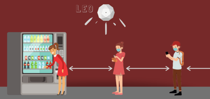 VENDINGNEWS.IT LEO 842-min Dall’IoT nasce LEO, il lettore ottico che misura il distanziamento sociale