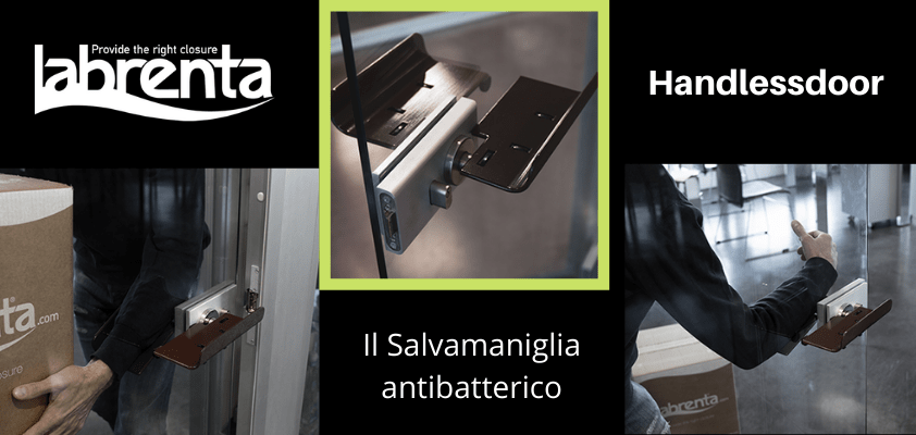 Arriva Handlessdoor, il salvamaniglia antibatterico che protegge dal contagio