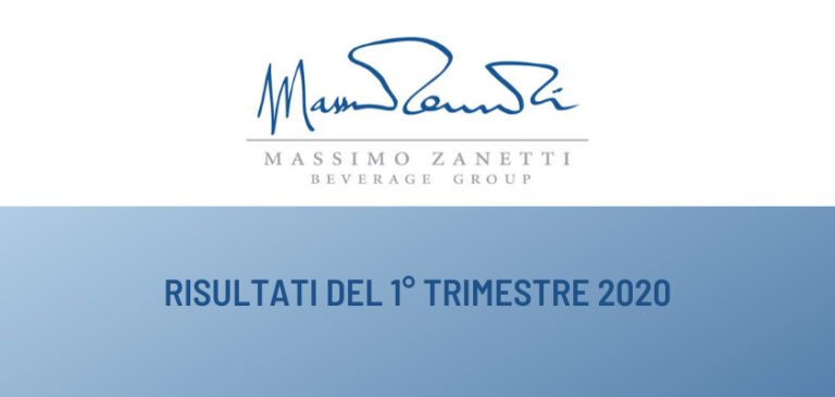 Positivo il 1° trimestre di Massimo Zanetti Beverage Group nonostante l’epidemia COVID-19