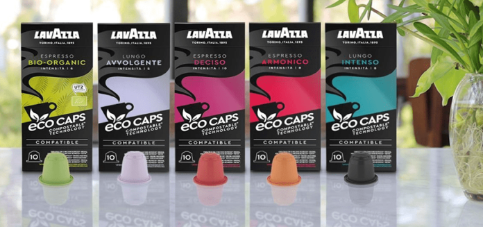 VENDINGNEWS.IT CAFFE LAVAZZA CAPSULE ecocaps-842-min VENDING Le Eco Caps compostabili di Lavazza entrano in nuovi mercati d’Europa