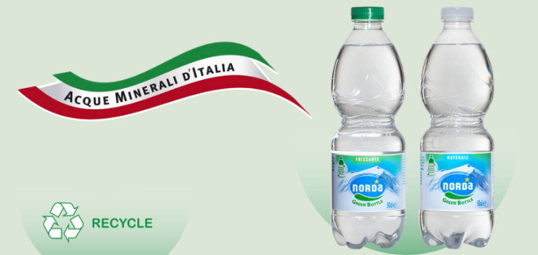 Dal Gruppo Acque Minerali d’Italia nasce Green Bottle di Norda 50cl. Meno plastica, più ambiente!