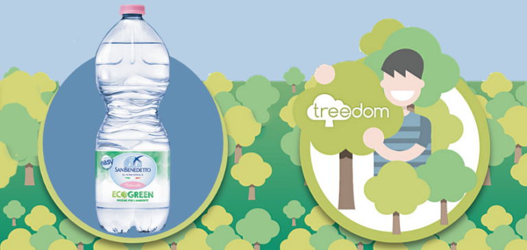 San Benedetto presenta la nuova bottiglia da 1 litro Easy Ecogreen