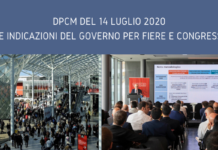 DPCM del 14 luglio 2020. Le indicazioni del governo per fiere e congressi
