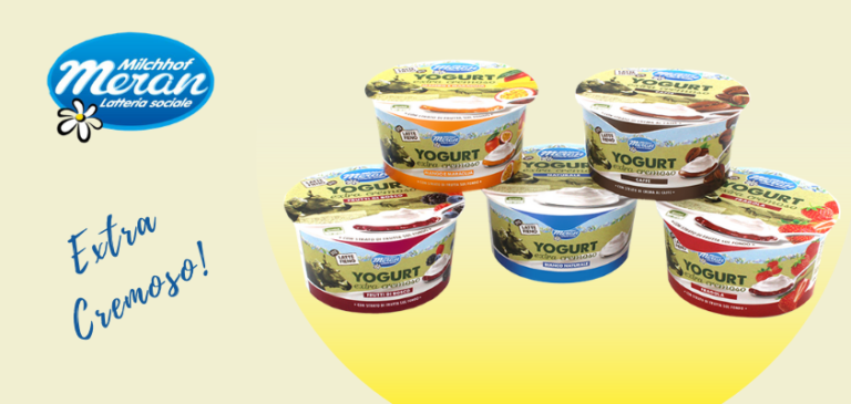 Novità da Latteria Merano: arriva lo Yogurt extra cremoso di Latte Fieno