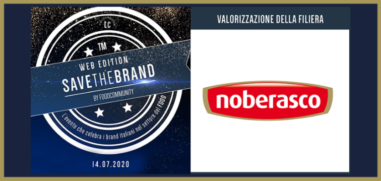 A Noberasco il premio “Save the Brand Web Edition 2020” A Noberasco il premio “Save the Brand Web Edition 2020”