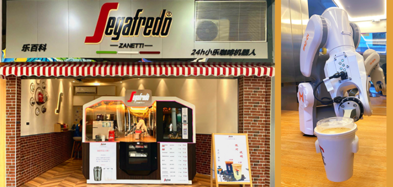 A Shenzhen in Cina nasce il primo Segafredo Zanetti ROBOCUP CAFÉ