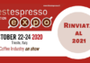 Rinviata al 2021 la decima edizione di Triestespresso Expo