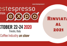 Rinviata al 2021 la decima edizione di Triestespresso Expo
