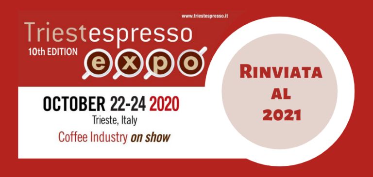 Rinviata al 2021 la decima edizione di Triestespresso Expo