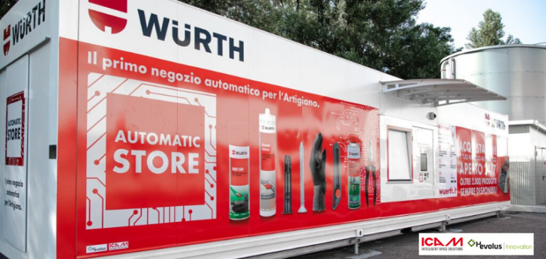 Inaugurato il primo negozio phigital realizzato da ICAM per Würth Italia