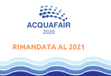 Acquafair. La manifestazione in presenza rimandata al 2021. Confermato il corso in modalità webinar