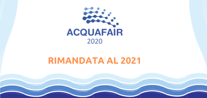 ACQUAFAIR RIMANDATA AL 2021 842 VENDING NEWS