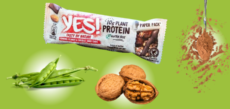 Arrivano in Europa le nuove barrette Yes! di Nestlé con le proteine dei piselli
