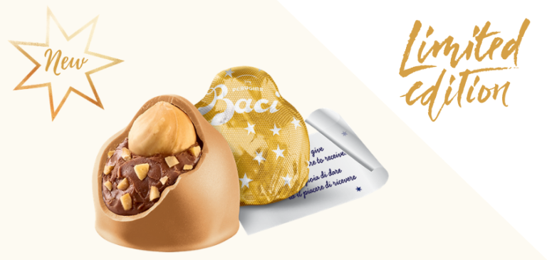 Baci Perugina Gold, il nuovo cioccolatino in edizione limitata più prezioso che mai