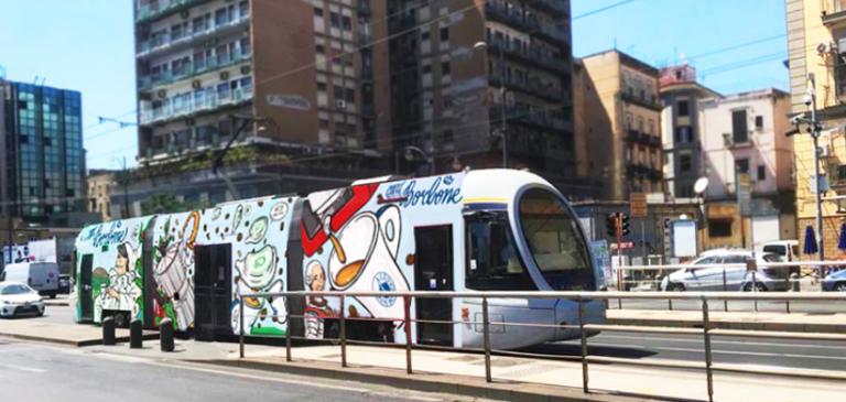L’azione anti-odio dello street artist CIBO con Caffè Borbone e il Comune di Napoli